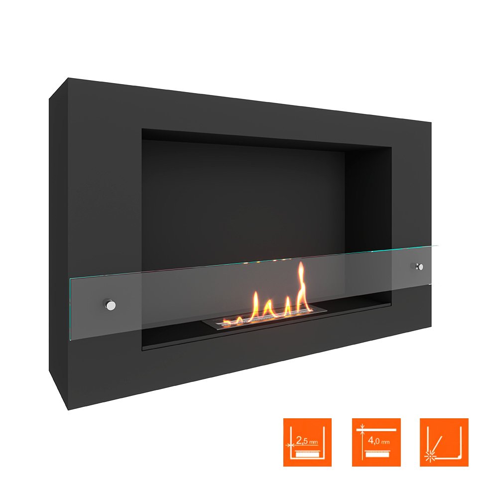 Биокамин SteelHeat WALL LONG 900 LITE черный, стекло Биокамин SteelHeat WALL LONG 900 LITE черный, стекло по цене 28 665 руб.