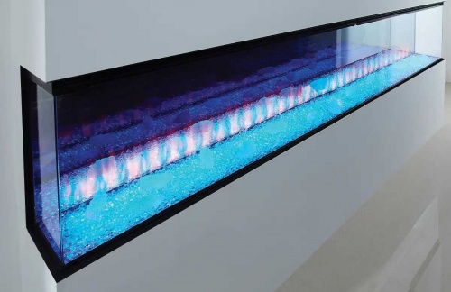 Электрокамин BRITISH FIRES New Forest 2400 with Deluxe Real logs - 2400 мм