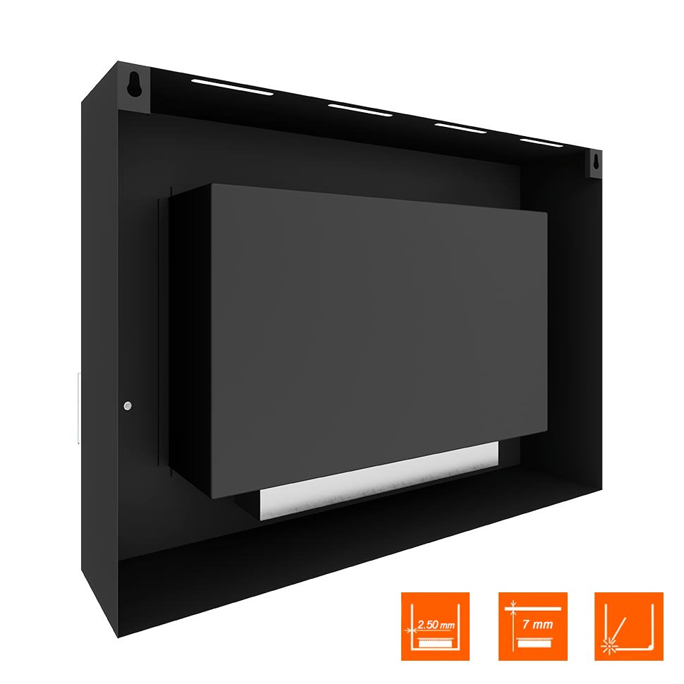 Биокамин SteelHeat WALL GRAND 900 черный, стемалит Биокамин SteelHeat WALL GRAND 900 черный, стемалит по цене 43 260 руб.