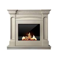 Биокамин в портале SteelHeat Venecia, стекло, стемалит