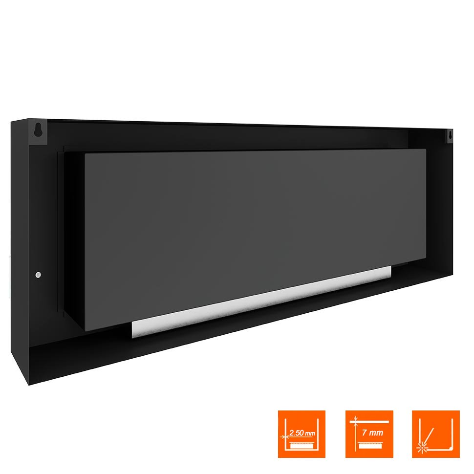 Биокамин SteelHeat WALL LONG 1500 черный Биокамин SteelHeat WALL LONG 1500 черный по цене 65 070 руб.