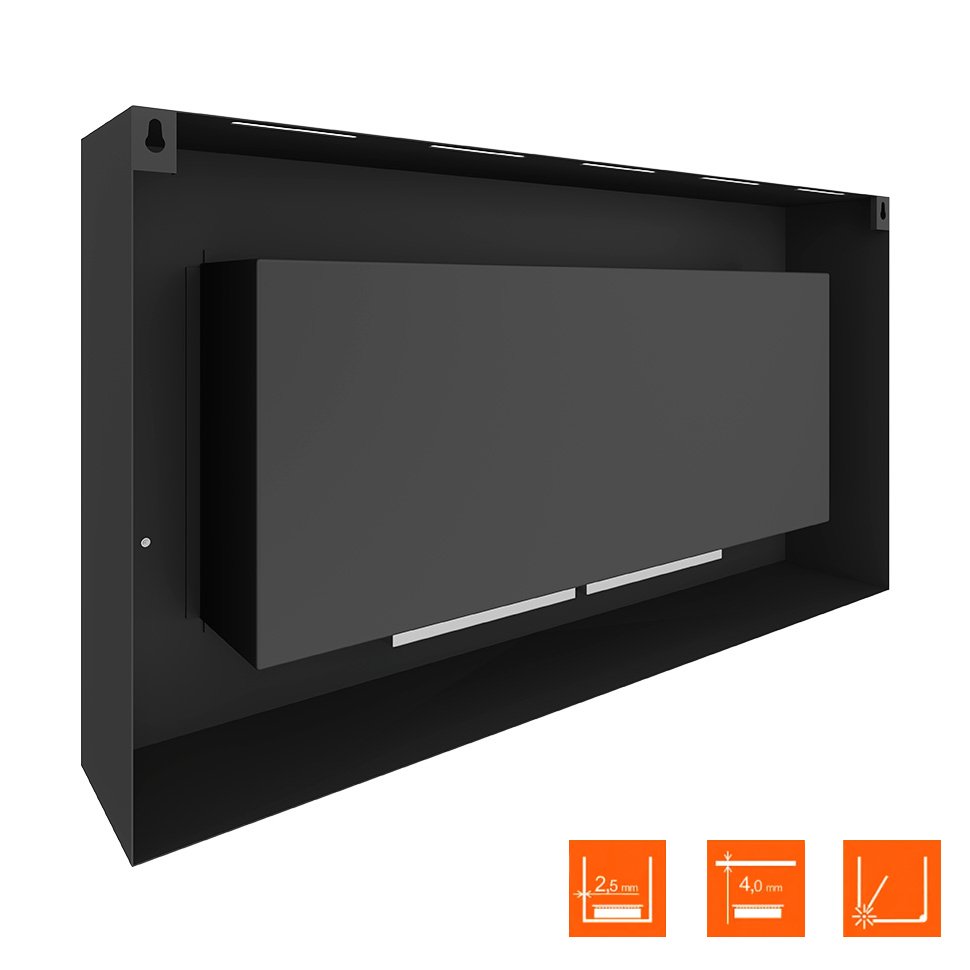 Биокамин SteelHeat WALL GRAND 1200 LITE черный, стекло, стемалит Биокамин SteelHeat WALL GRAND 1200 LITE черный, стекло, стемалит по цене 53 340 руб.