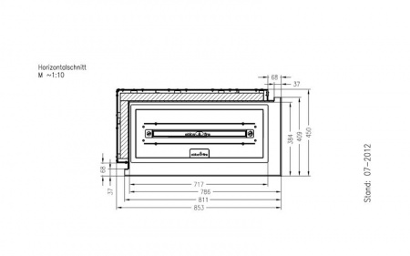 Встраиваемый биокамин Spartherm ebios-fire 2R чёрный Встраиваемый биокамин Spartherm ebios-fire 2R чёрный по цене 262 600 руб.