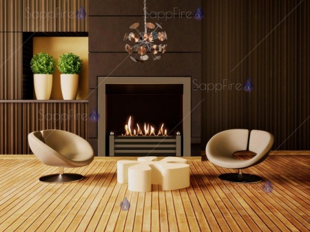 Премиальная Каминная вставка SappFire Премиальная Каминная вставка SappFire по цене 77 500 руб.