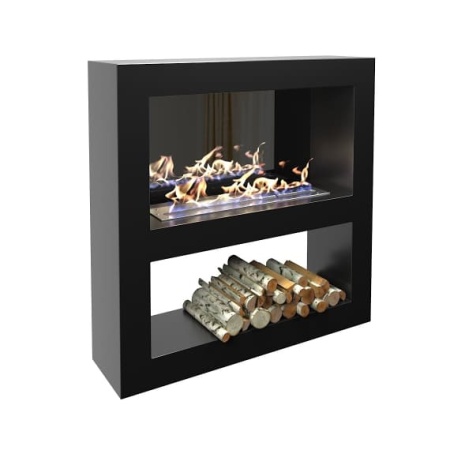 Биокамин "Русский огонь" Лобби 1200 настенный с защитным стеклом по цене 68 050 руб.