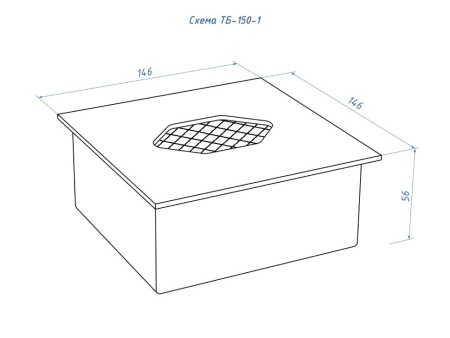 Топливный блок LUX FIRE 150-1 XS по цене 7 018 руб.
