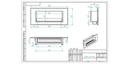 Биокамин ZeFire Elliot 1500 LONG по цене 52 500 руб.